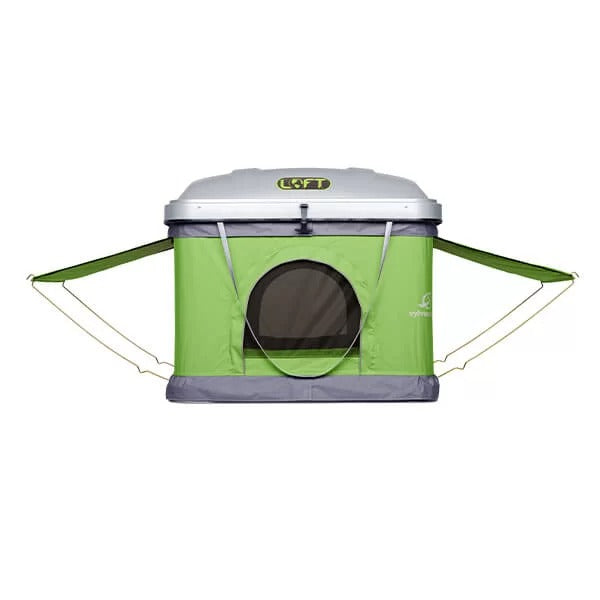 Sylvan Sport Gray / Green Popup Box Hard Shell Roof Top Tent