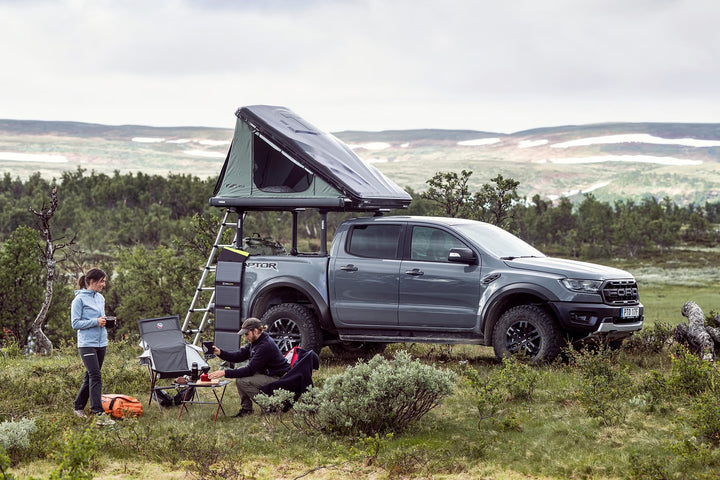 Thule Basin Wedge - Quick Set-up Black Hard Shell Roof Top Tent