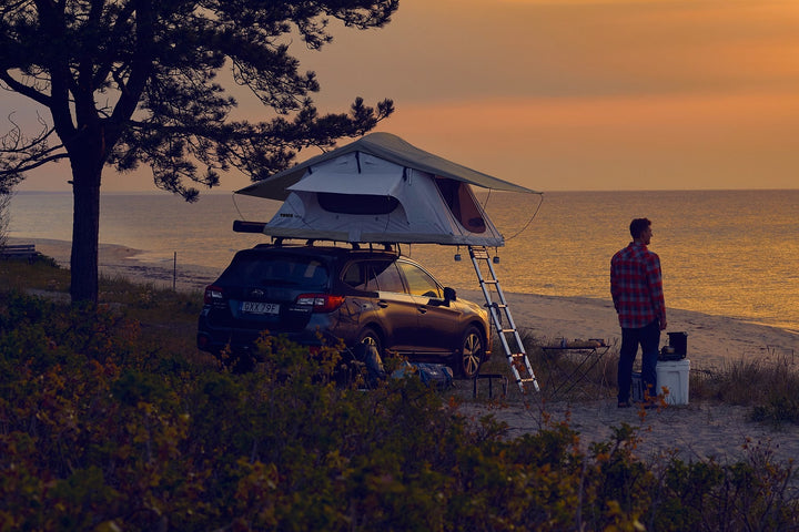 Thule Tepui Low-Pro - Quick Set-up Light Gray Softshell Roof Top Tent