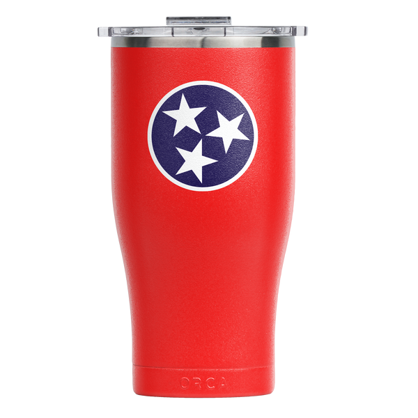 Chaser™ 27oz Red Tennessee Tri-Star