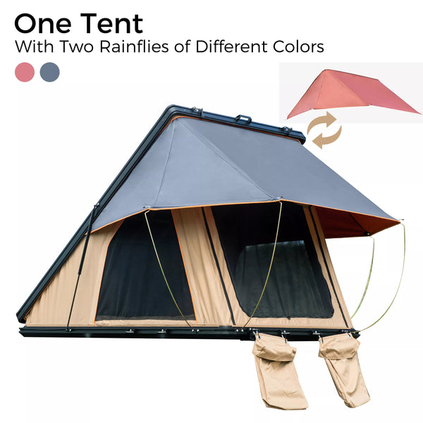 Trustmade Scout Max Slim Wedge Hard Shell Roof Top Tent - Beige