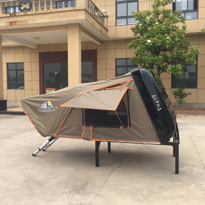 Tuff Stuff Alpha II - Side Opening Hard Shell Roof Top Tent