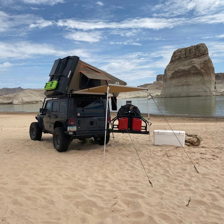 Tuff Stuff Stealth - Side Opening Hard Shell Roof Top Tent