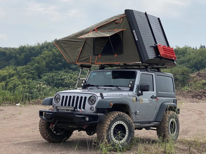 Tuff Stuff Stealth - Side Opening Hard Shell Roof Top Tent