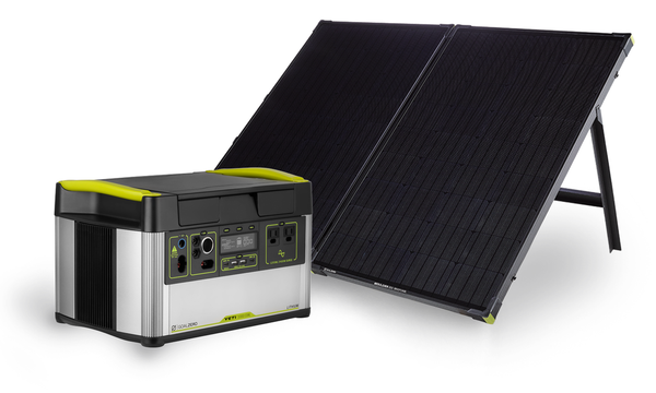 Yeti1000 Core + Boulder200 BC Solar Generator