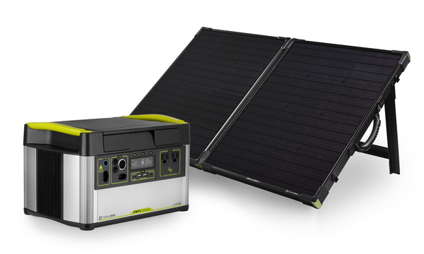 Yeti1000 Core + Boulder100 BC Solar Generator