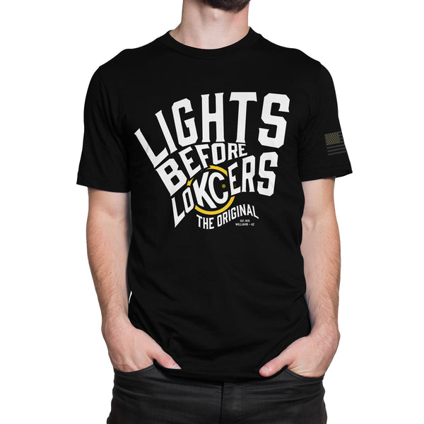 KC Lights Lockers Tee Shirt - Black - Small