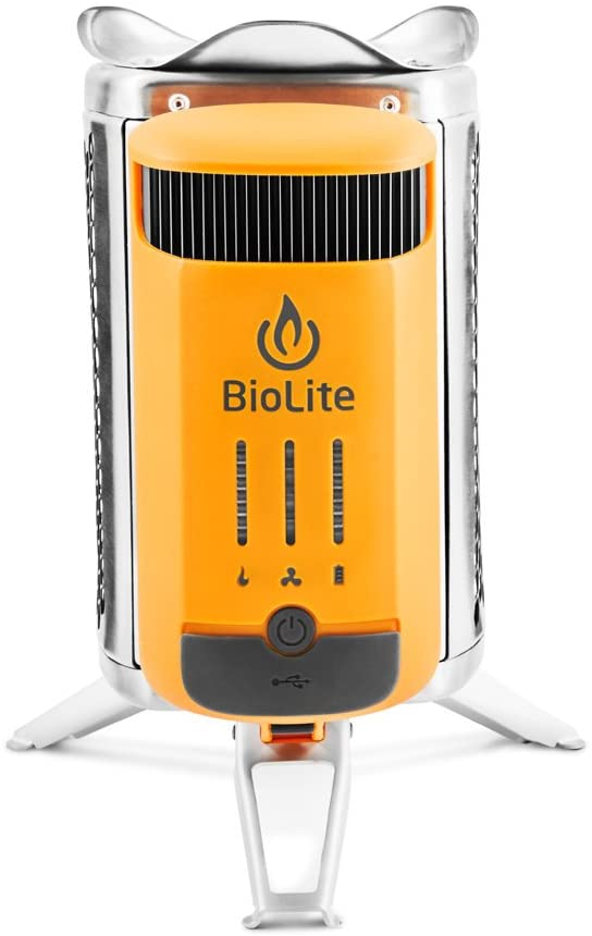 BioLite CampStove 2 - Compact Wood Burning Camping Stove with Electricity Generator