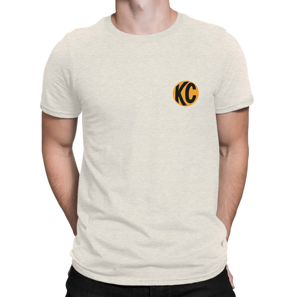 KC Baja Bound Retro Tee Shirt - Natural - Small