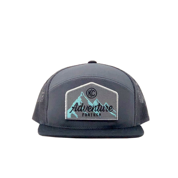 Mountain Adventures Flat Bill Hat - Grey - One Size