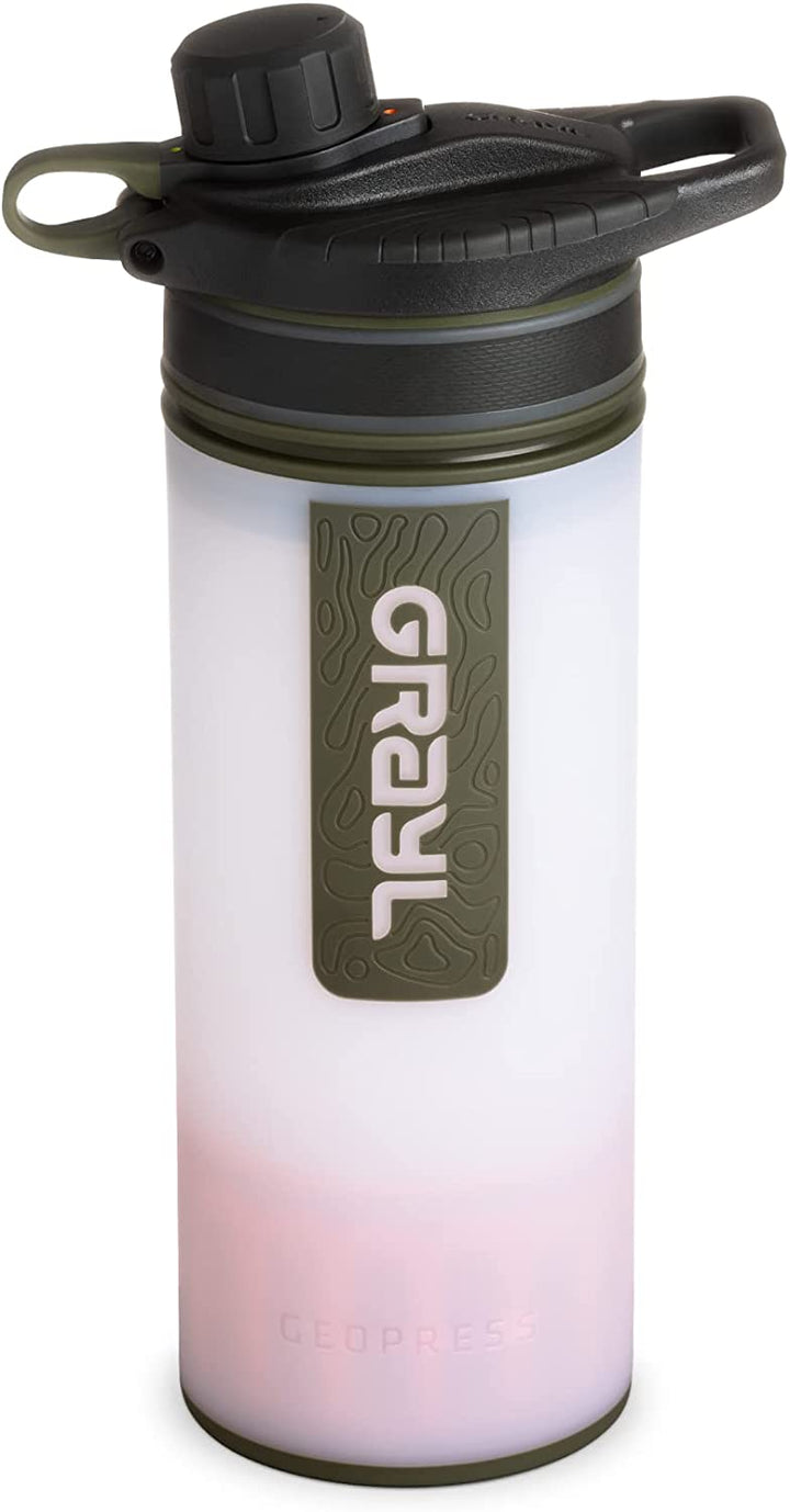 Grayl GeoPress Filter & Purifier - Survival Water Purifying Bottle