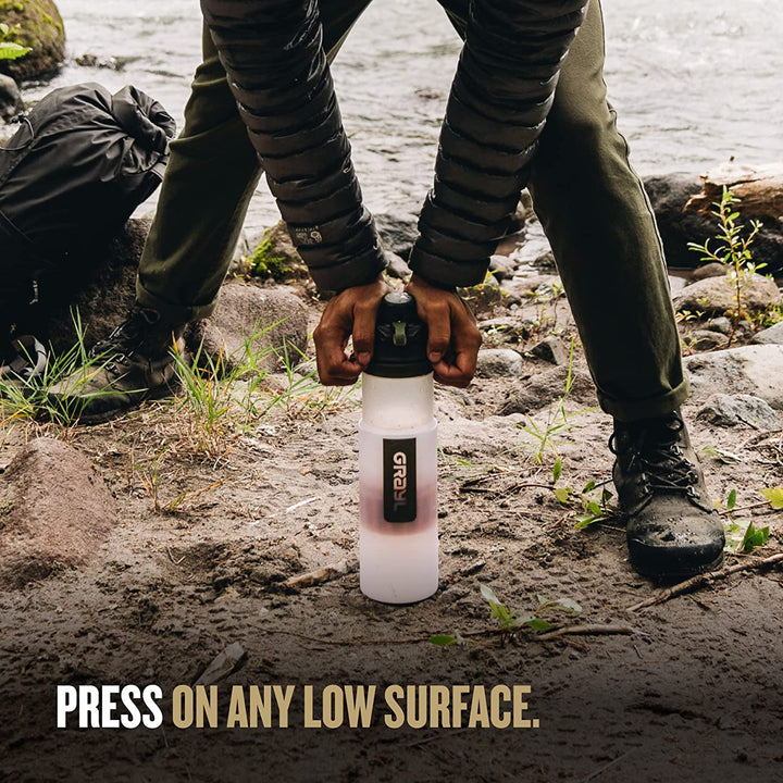 Grayl GeoPress Filter & Purifier - Survival Water Purifying Bottle