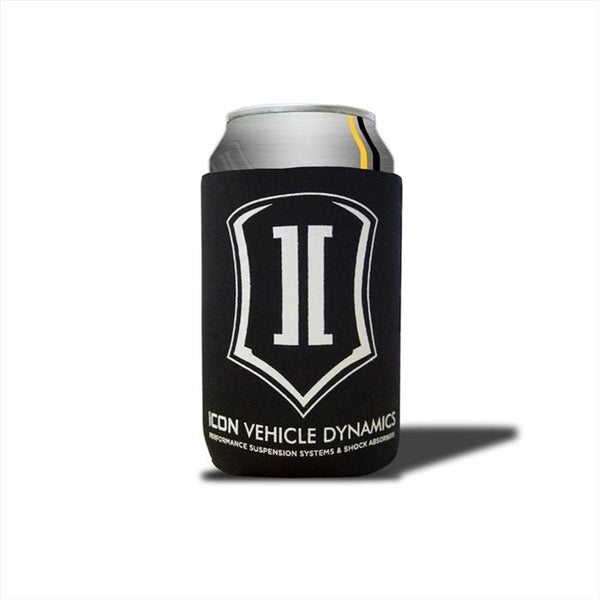 ICON Koozie, Black w/Shield Logo