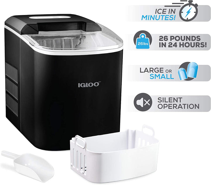 Igloo - Portable Electric Overland Ice Maker - 26 Pound Capacity