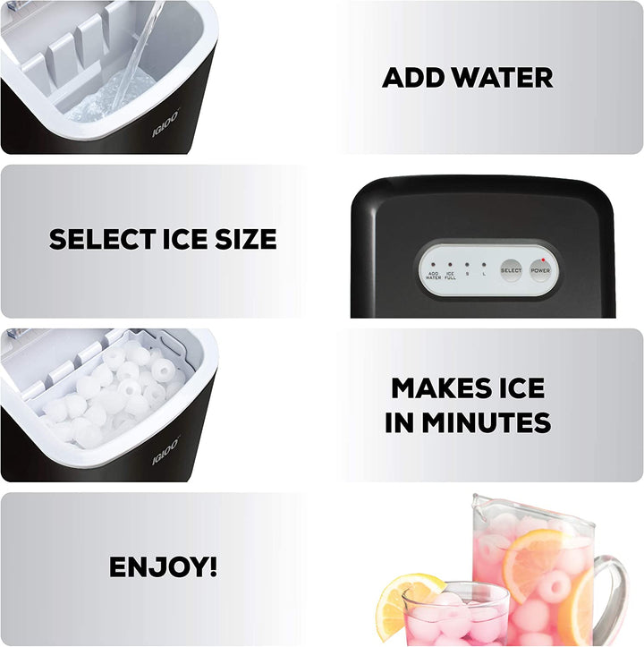 Igloo - Portable Electric Overland Ice Maker - 26 Pound Capacity