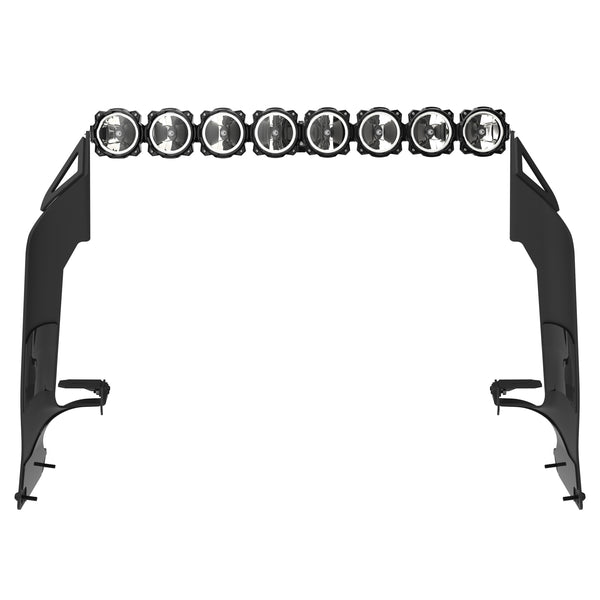 21+ Jeep Wrangler 392 / Gladiator Mojave - 50" Curved LED Light Bar Kit - KC Gravity Pro6