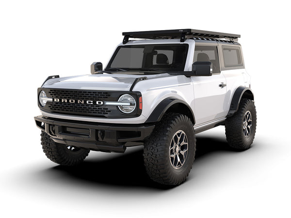 Ford Bronco 2 Door (2022+) Front Runner Roof Rack with KC FLEX Era Light Bar Kit