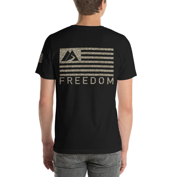 Peak Freedom Black Multicam Men’s Tee