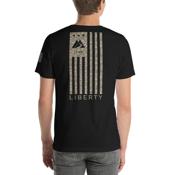 Peak Liberty Black Multicam Men’s Tee