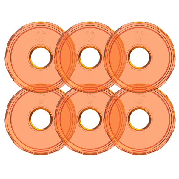 Cyclone V2 LED - Replacement Lens - Amber - 6-PK