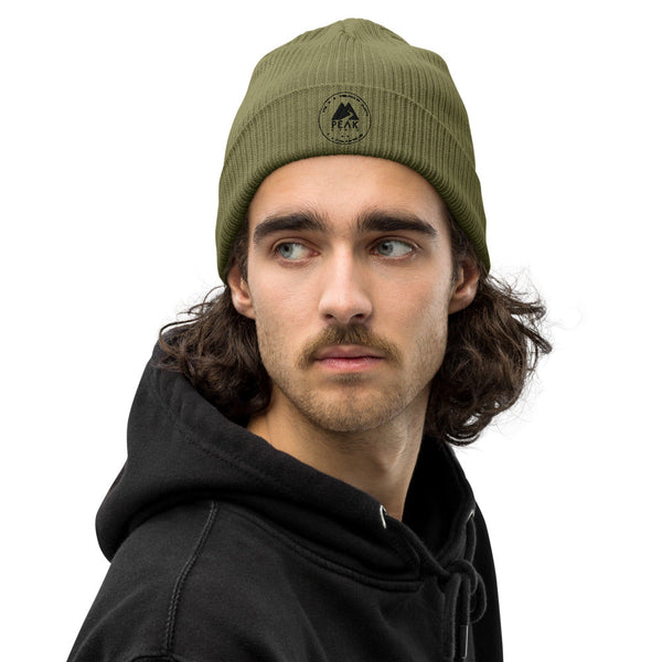 Peak Olive Beanie