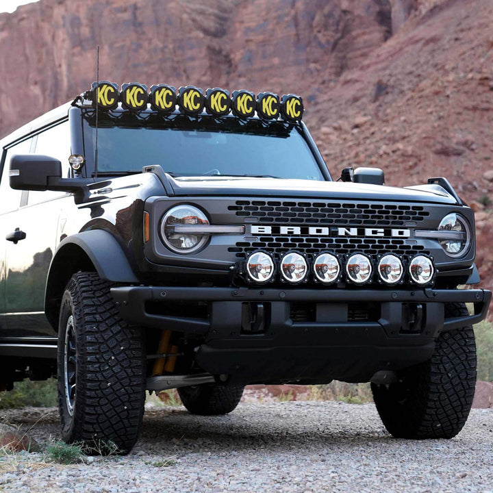 Ford Bronco Bumper Light Bar Kit - Pro6