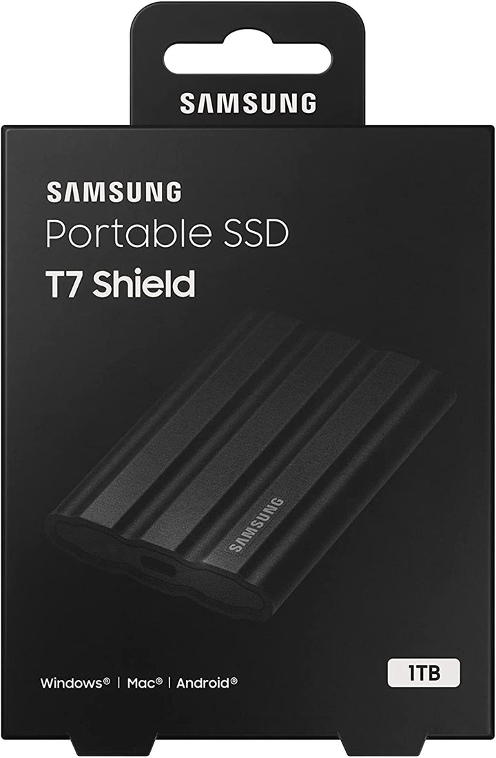 Samsung T7 Shield Portable Outdoors Ready SSD (Solid State Drive) - IP65 Water Resistant [500GB-2TB]