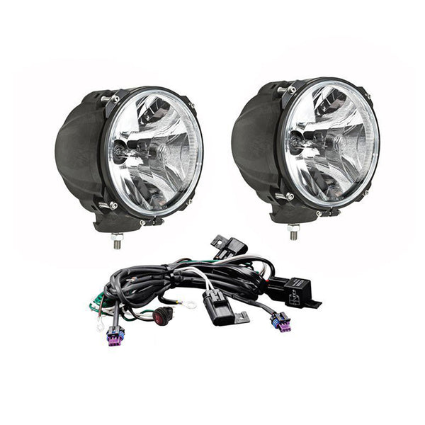 7" Carbon POD® HID - 2-Light System - 70W Spot Beam