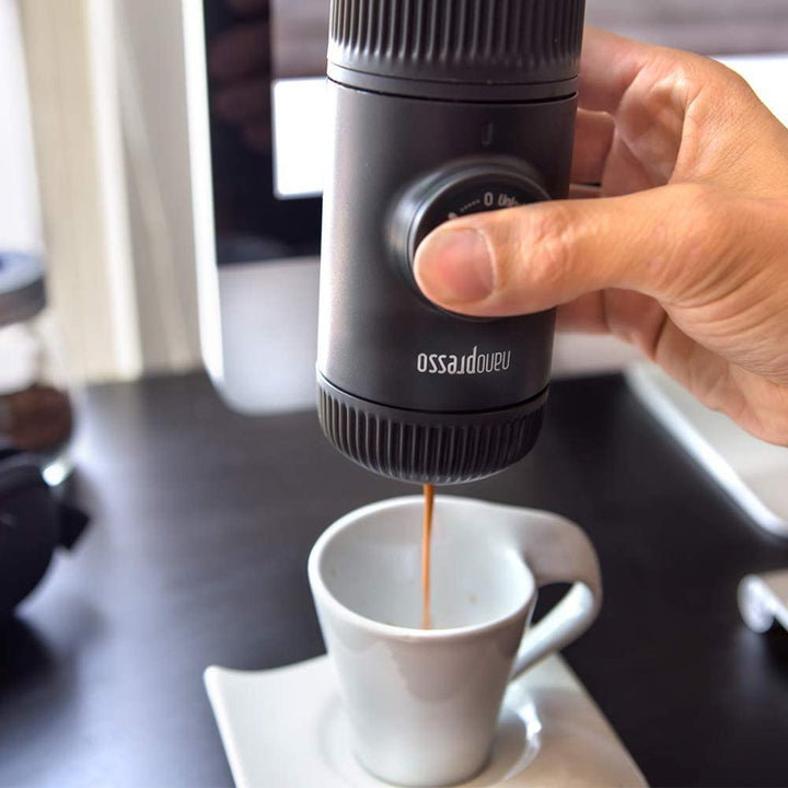 Wacaco NanoPresso - Smallest Portable Camping Espresso Maker