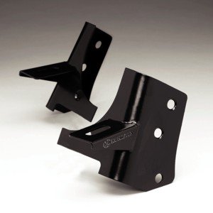 Bracket Set - Light Mount - Windshield - Hinge Mount - Pair - for 97-06 Jeep TJ