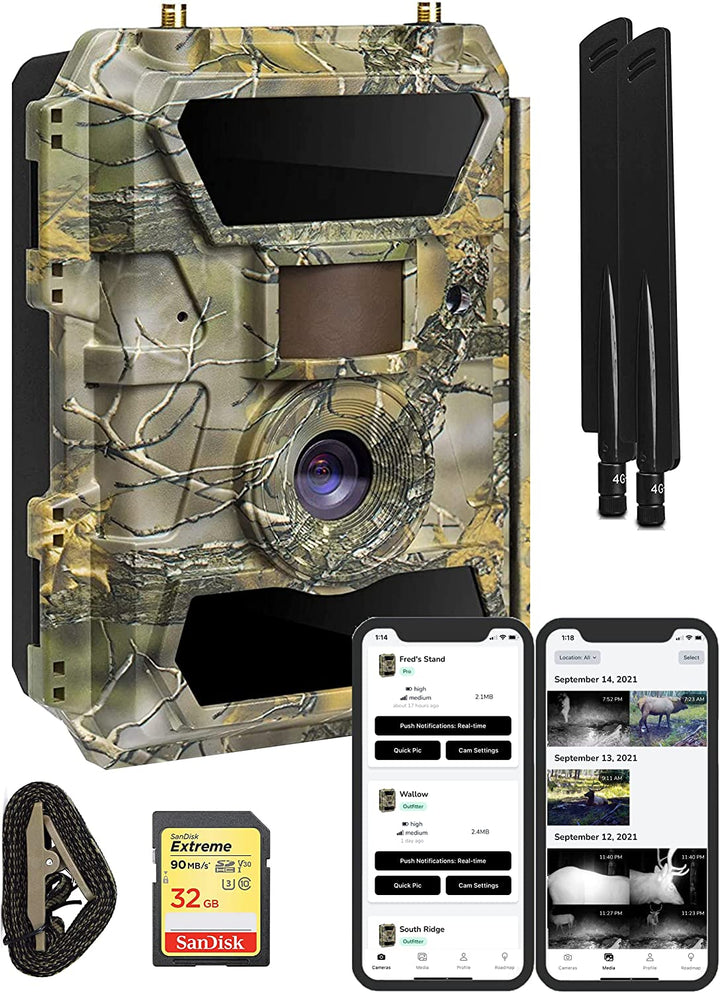 Yellowstone AI - Camping Security & Trail Monitoring Camera (Infrared Capability)