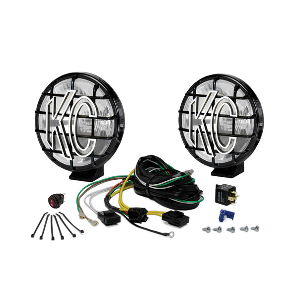 6" Apollo Pro Halogen - 2-Light System - 100W Spread Beam