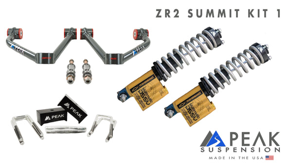 PEAK DSSV Coilover Summit Kit with Rear Blocks